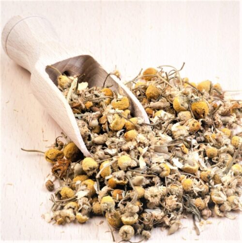 Dried Chamomile flowers natural soap