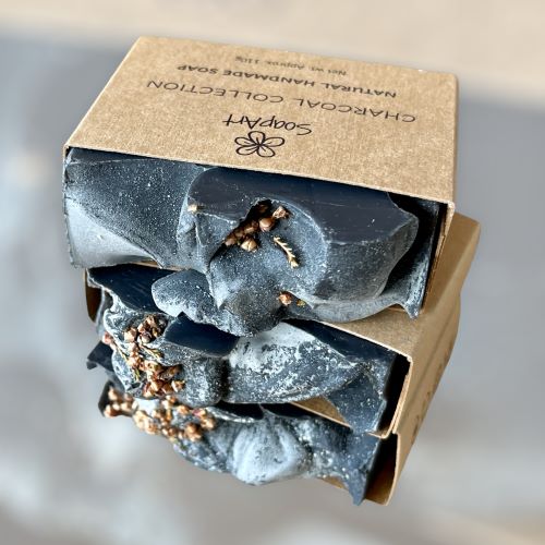 Natural Handmade Soap with Activated Chacoal
