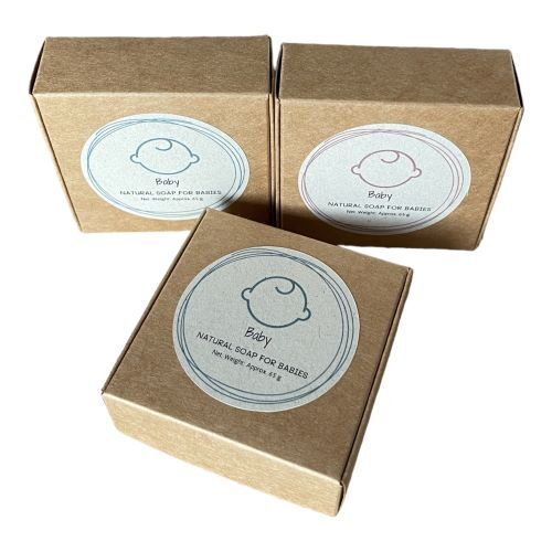 Natural handmade baby soap